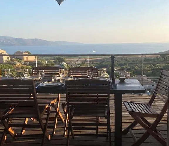 Villa Modern 5 Double Bedrooms, New Ac, Private Pool And Stunning View 800 M From Sagone (Corsica)