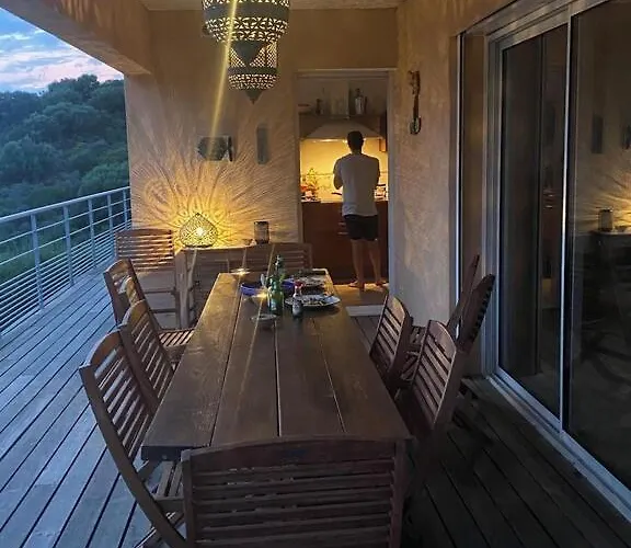 别墅 Modern 5 Double Bedrooms, New Ac, Private Pool And Stunning View 800 M From 萨戈内